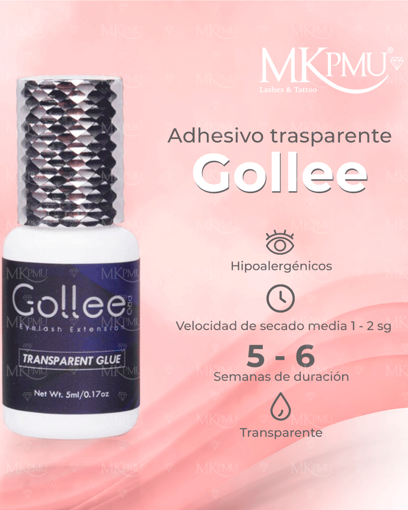 Adhesivo Transparente GOLLEE - MKPMU