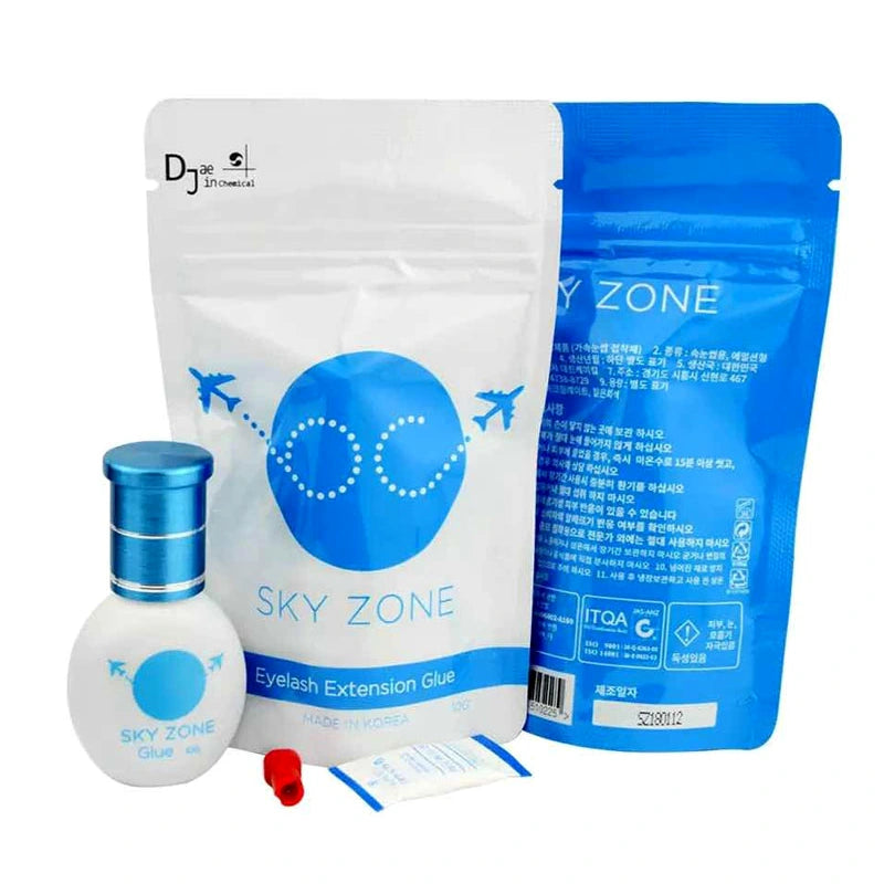 Adhesivo Sky Zone para extensiones de pestañas en presentación de 5 y 10 ml