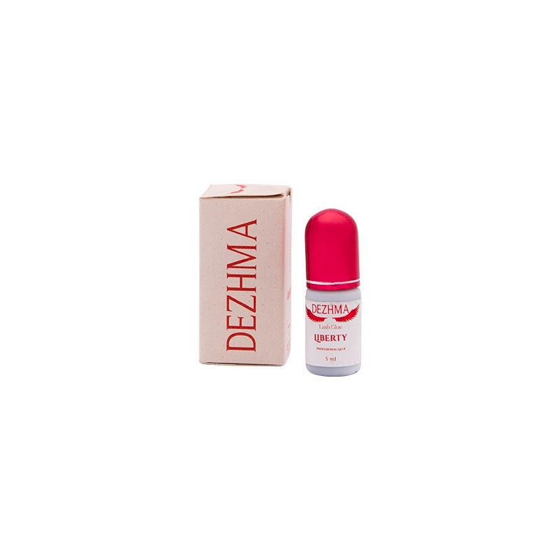 Adhesivo Dezhma Tapa Roja para extensiones de pestañas MKPMU Colombia