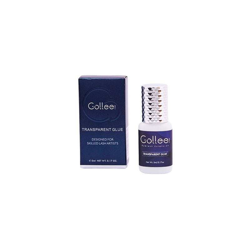 Adhesivo Transparente GOLLEE para extensiones de pestañas MKPMU Colombia