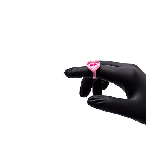 Anillo Volumen Corazón para extensiones de pestañas MKPMU Colombia