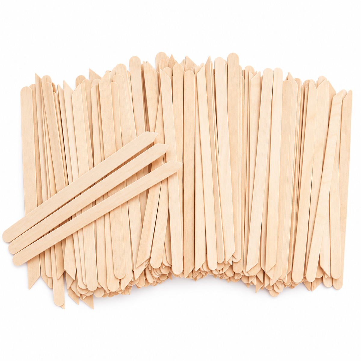 Aplicadores de Cera de Madera para Depilación Facial y Cejas