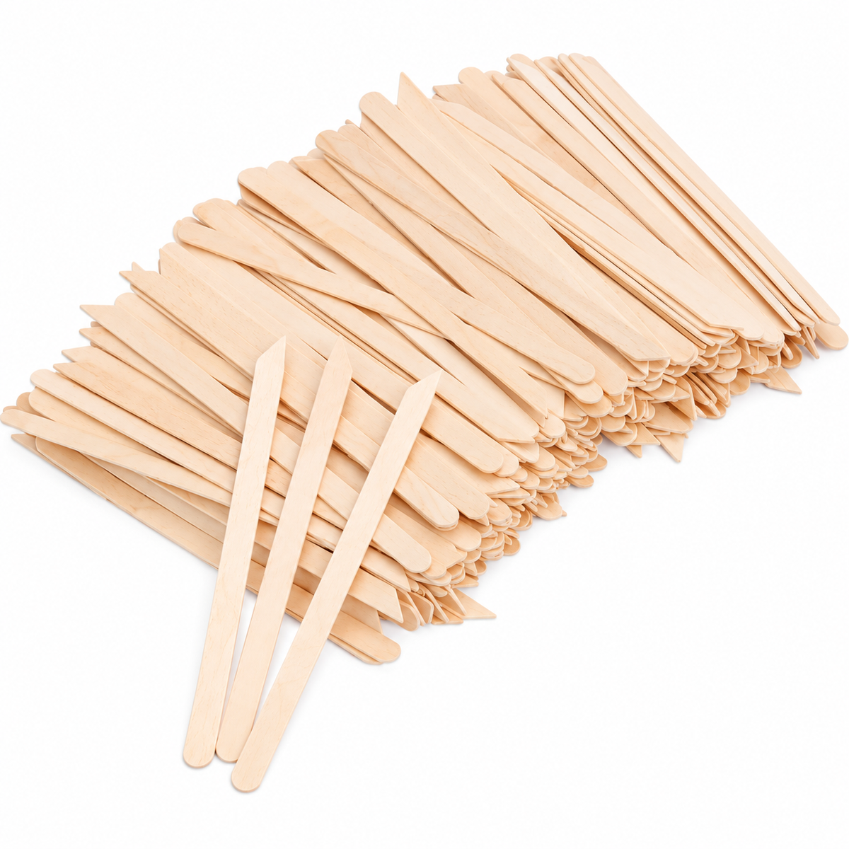 Aplicadores de Cera de Madera para Depilación Facial y Cejas