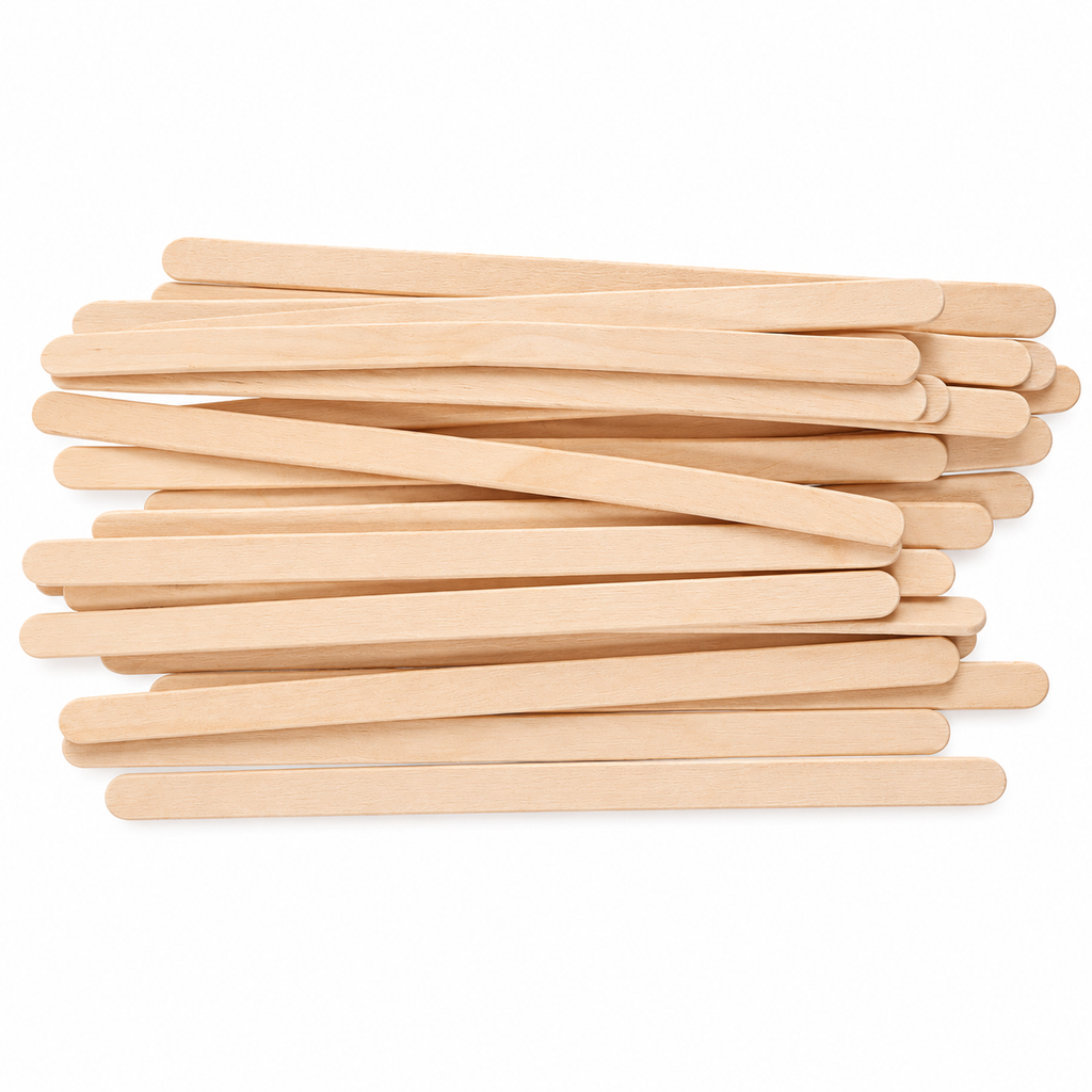 Aplicadores de Cera de Madera para Depilación Facial — MKPMU Colombia