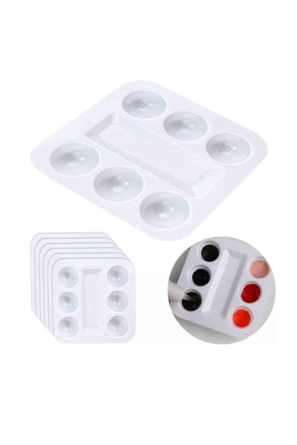 Bandeja Desechable Porta Pigmento - MKPMU