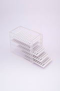 CAJA ORGANIZADORA TRANSPARENTE PESTAÑAS MKPMU