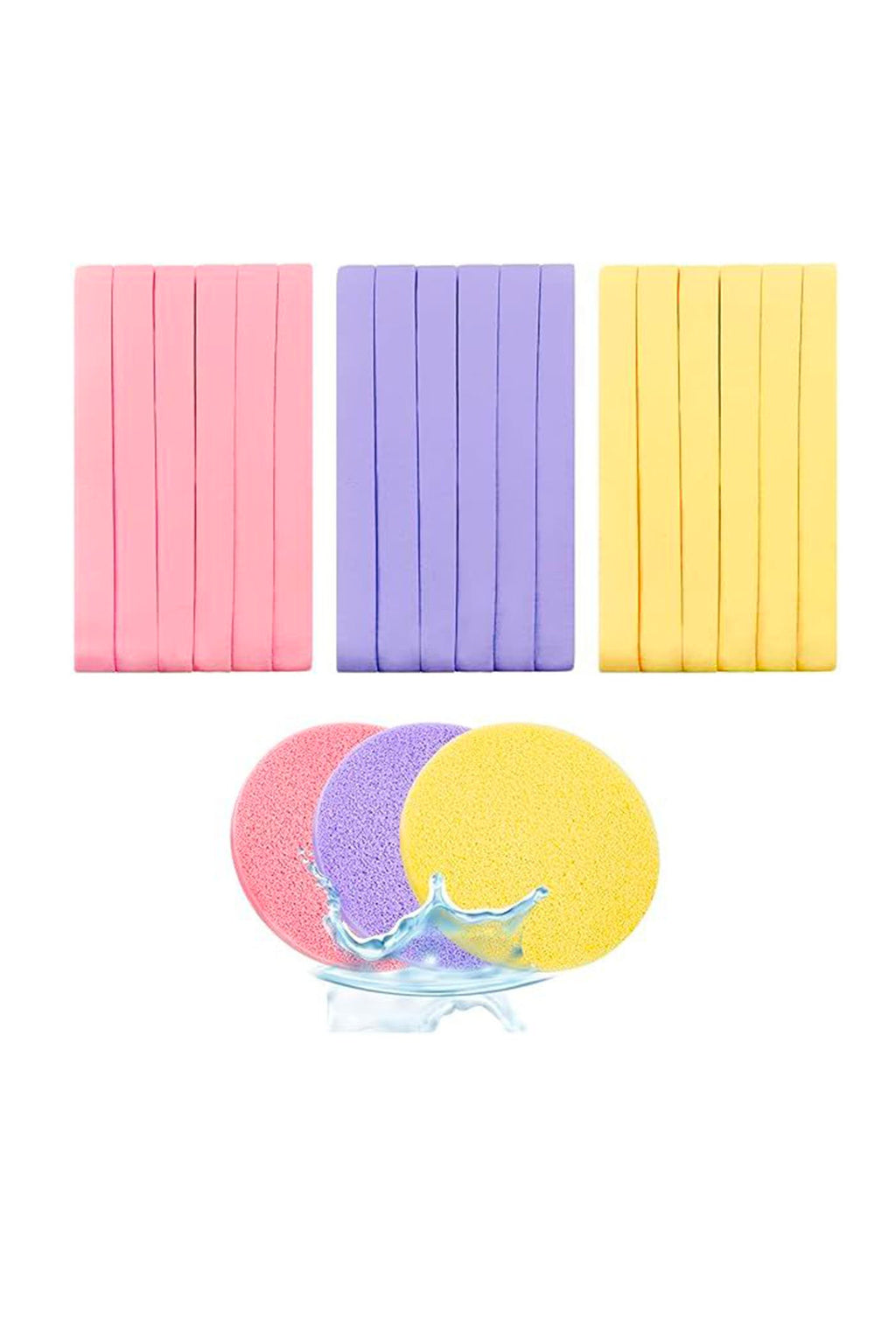 Esponjas Faciales Comprimidas - MKPMU