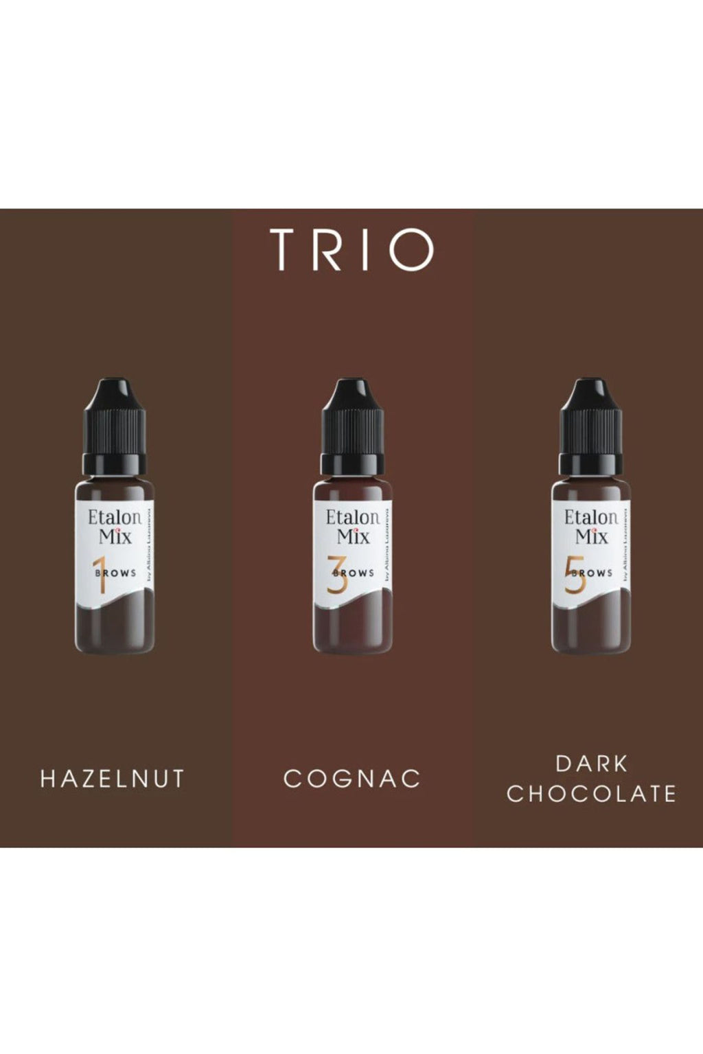 Pigmento Etalon Trio Set Hybrid Brow - MKPMU