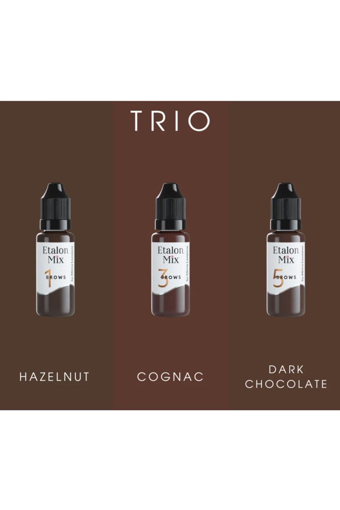 Pigmento Etalon Trio Set Hybrid Brow - MKPMU