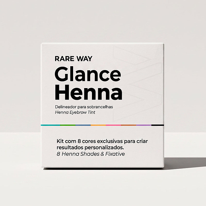 Tonos de henna para cejas Glance con resultado natural