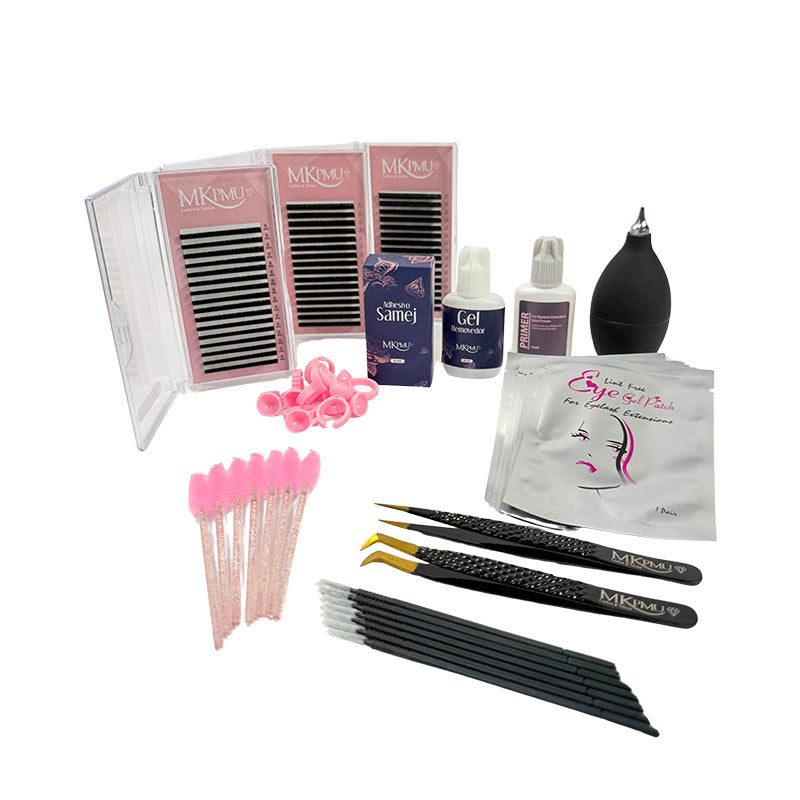 Kit Pestañas Plata