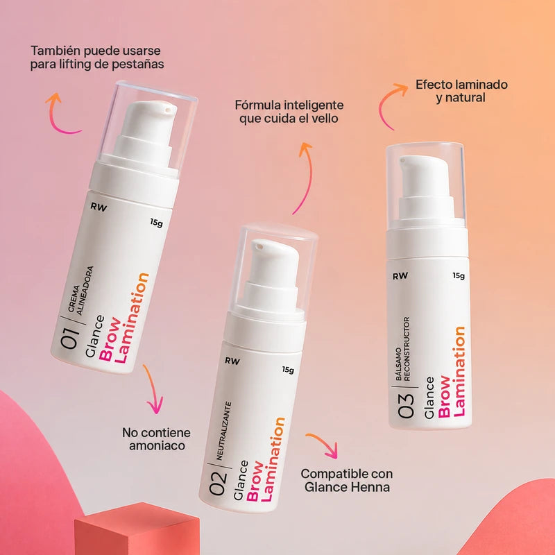 Kit Laminado de Cejas Glance Rare Way — Brow Lamination