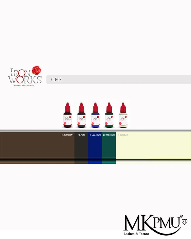 Pigmento Iron Works Ojos - MKPMU