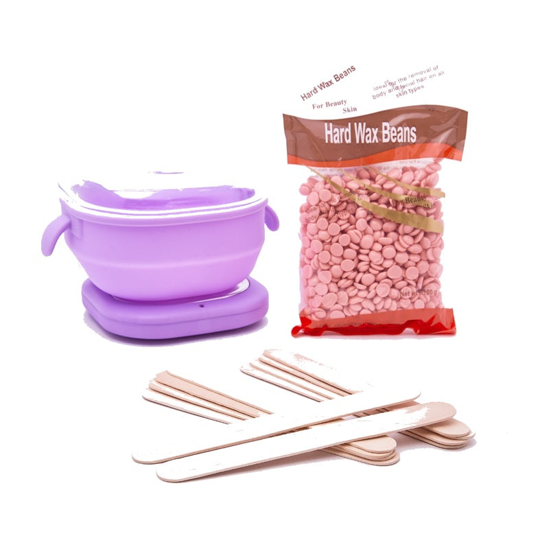 Olla de Silicona para Cera en Perlas para depilación MKPMU