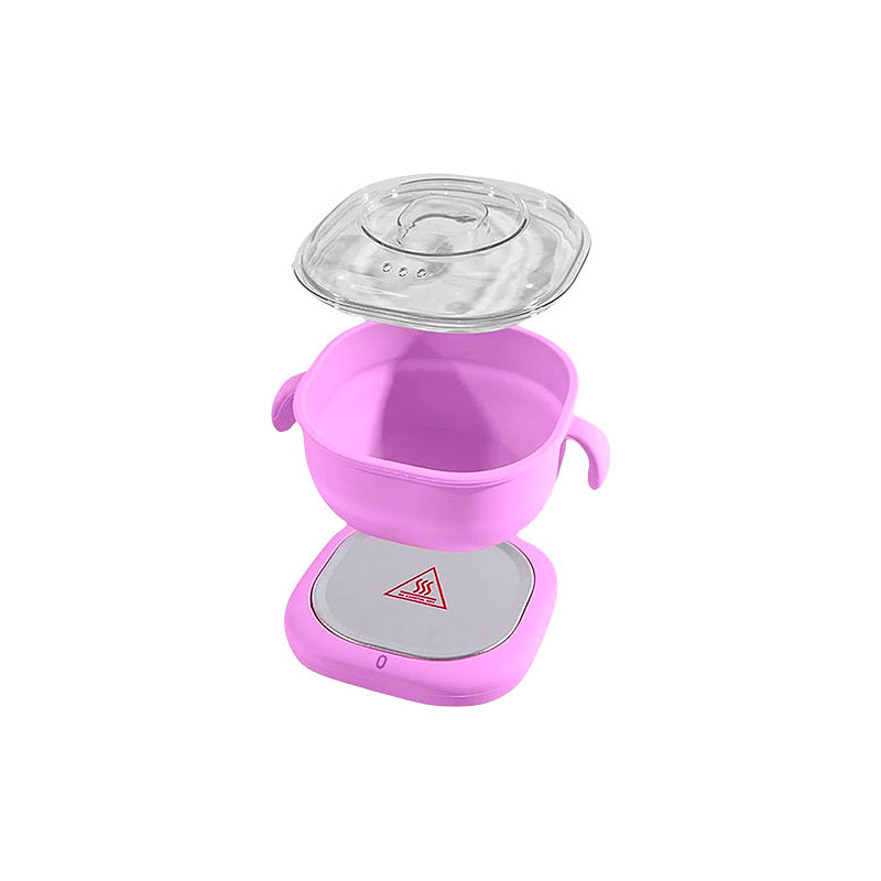 Olla de Silicona para Cera en Perlas, accesorio de estética