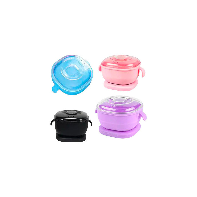 Olla de Silicona para Cera en Perlas, accesorio de estética