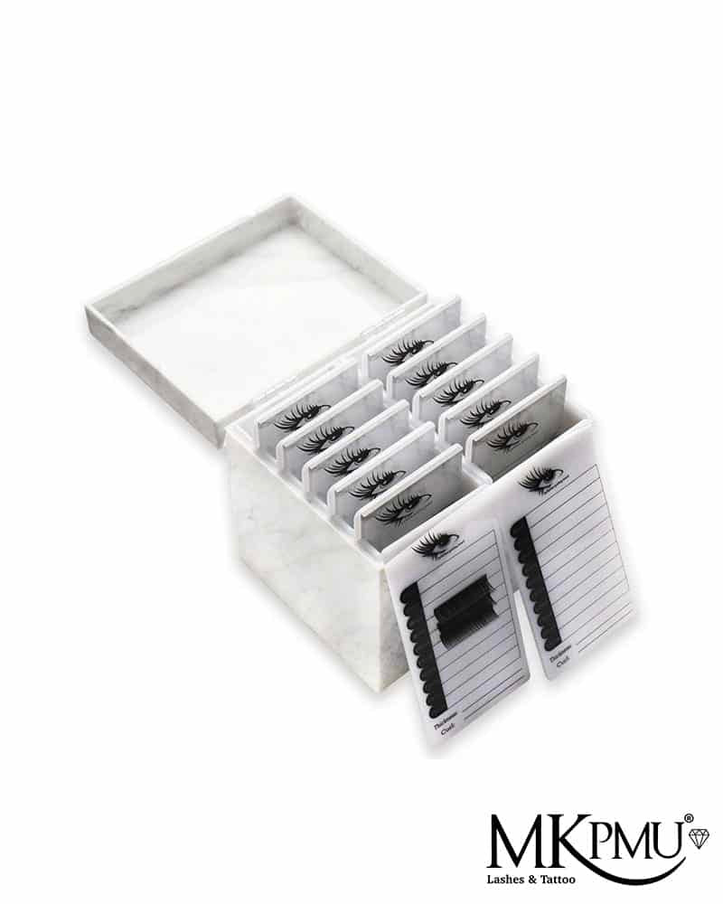 Caja Organizadora de Pestañas Doble