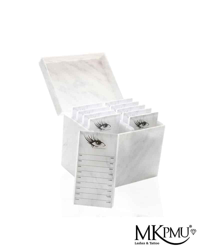 Caja Organizadora de Pestañas Doble