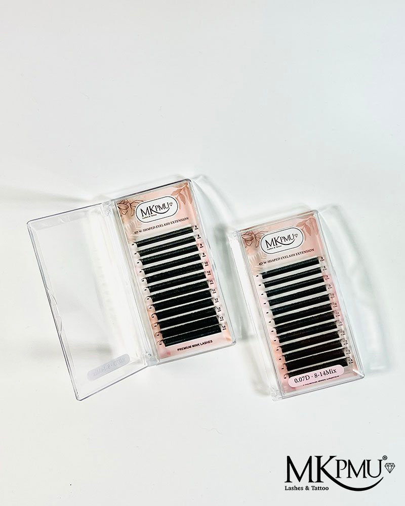 Pestañas 4D-W Volumen Mixta Mkpmu - MKPMU