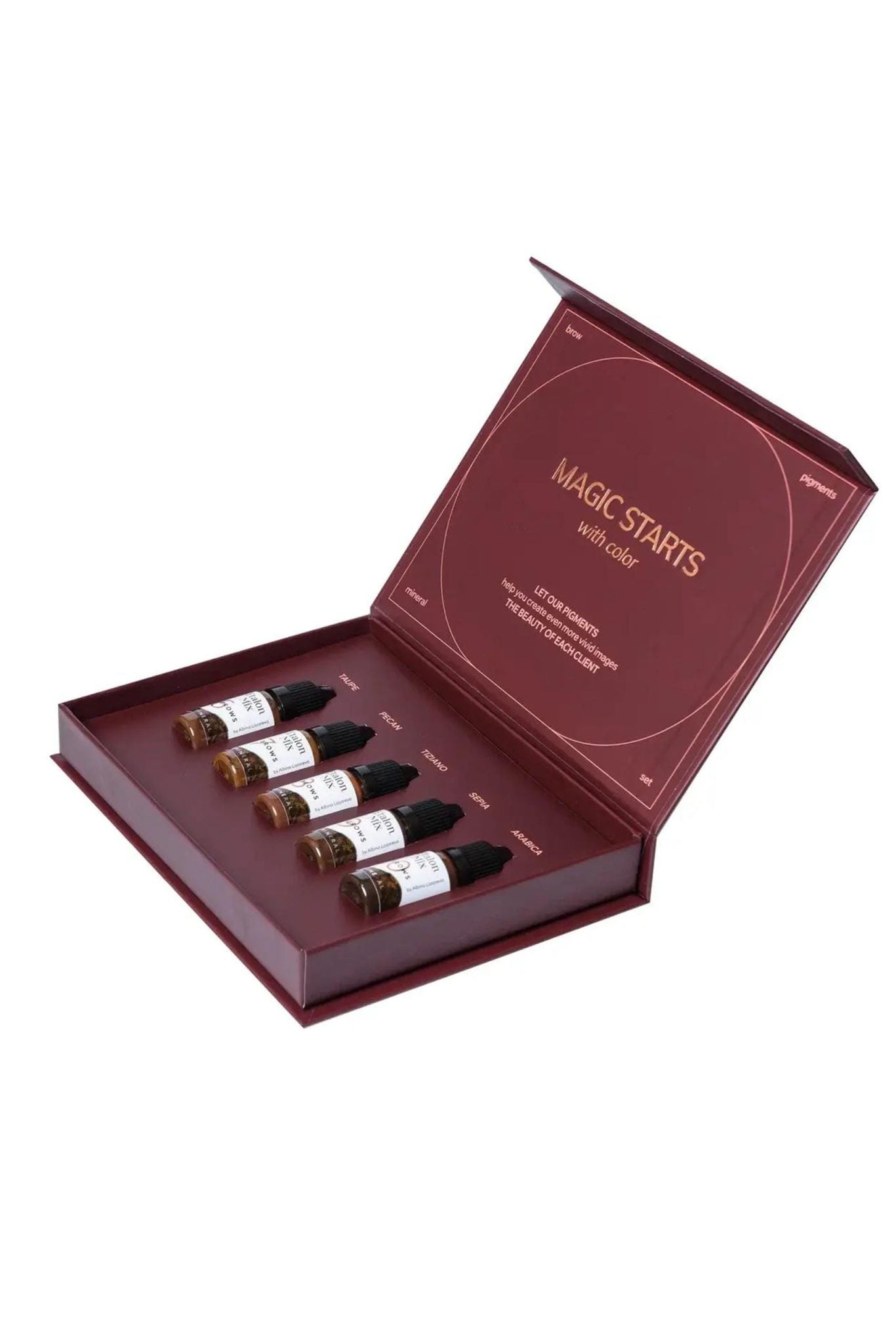 Pigmento Etalon Mix Set Brow Mineral - MKPMU