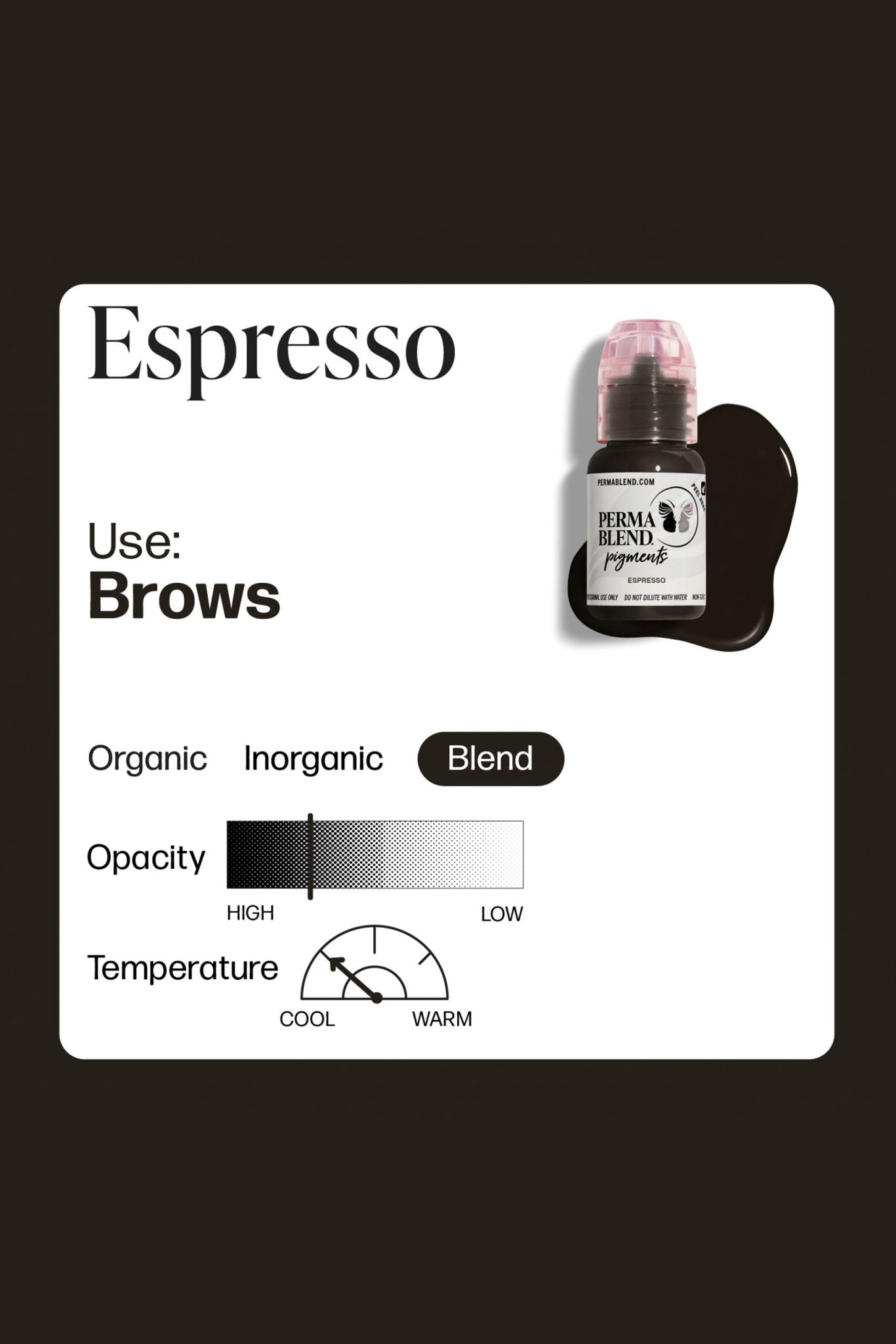 Pigmento PermaBlend Cejas