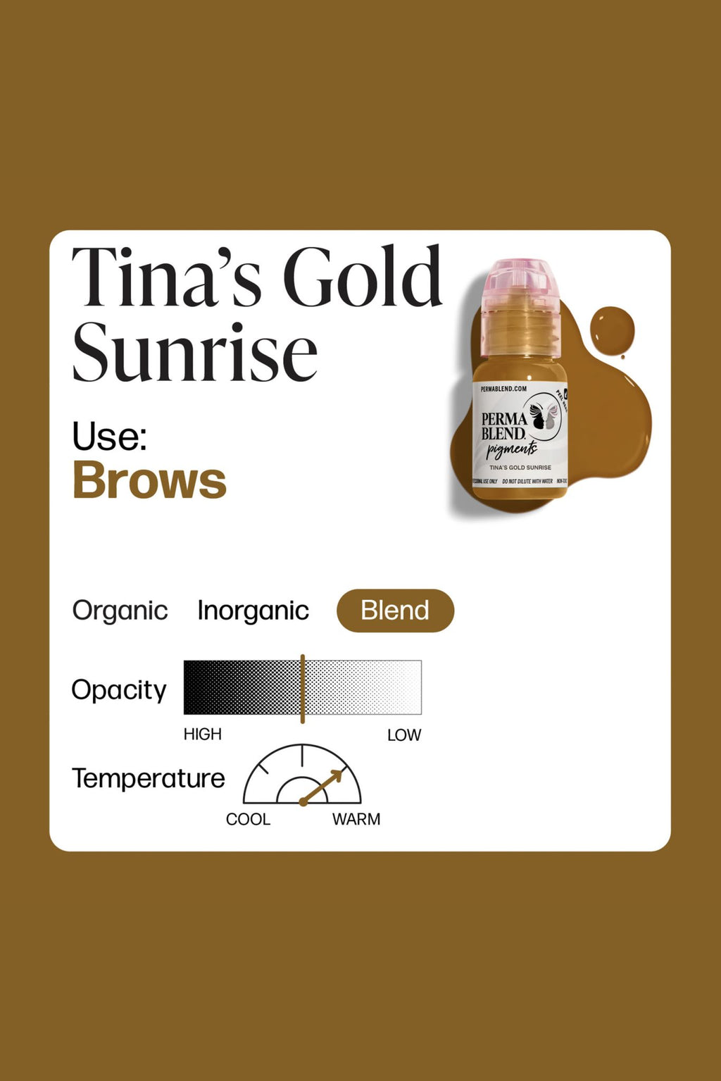 Pigmento PermaBlend Cejas