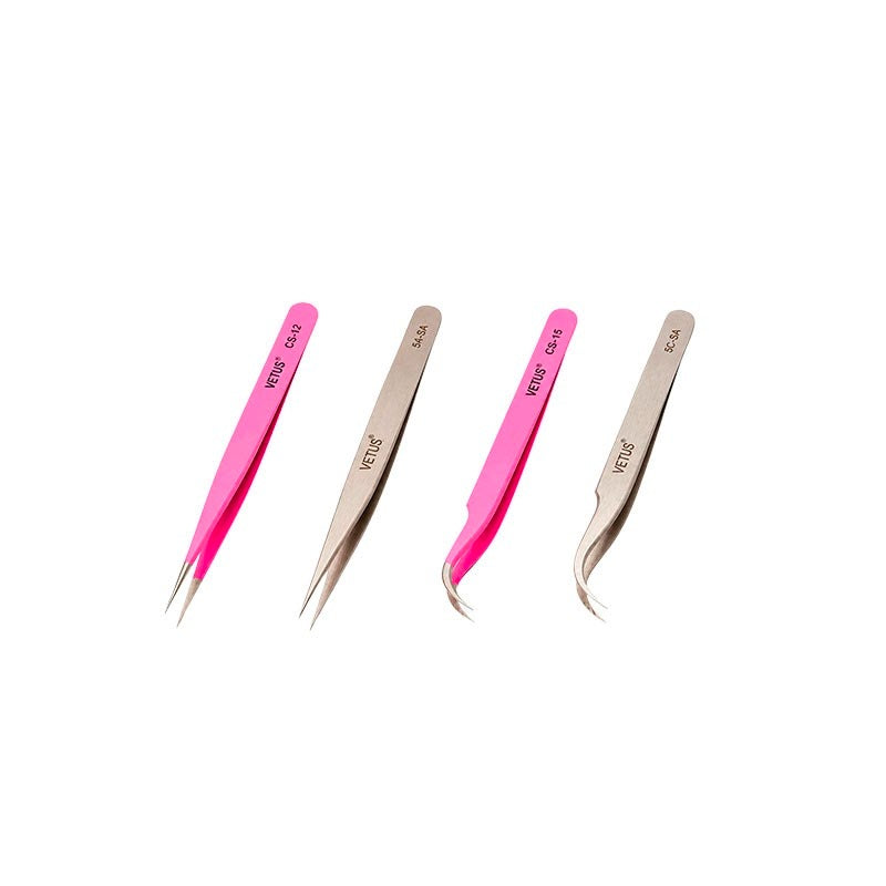 Pinza Par Recta y Semi Curva