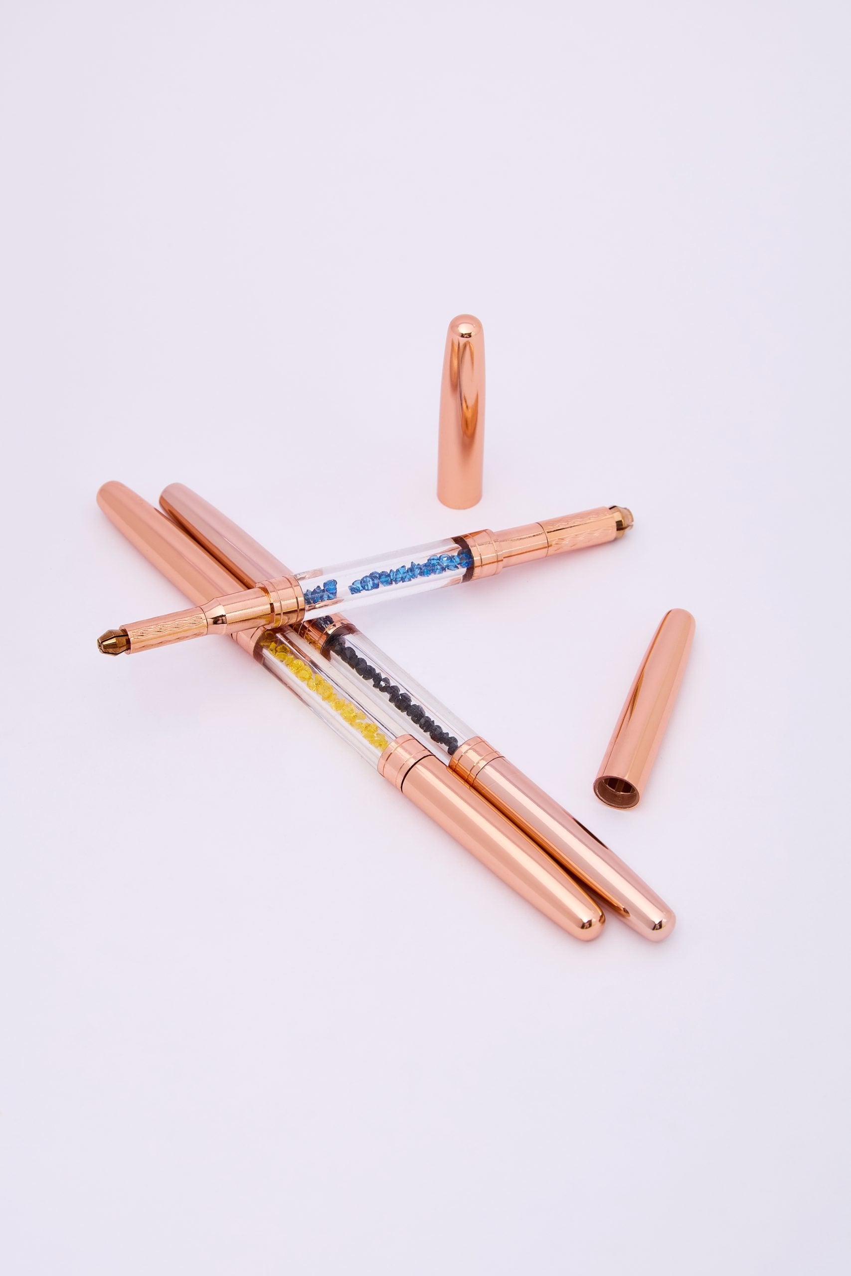 Pluma Microblading Oro Rosa