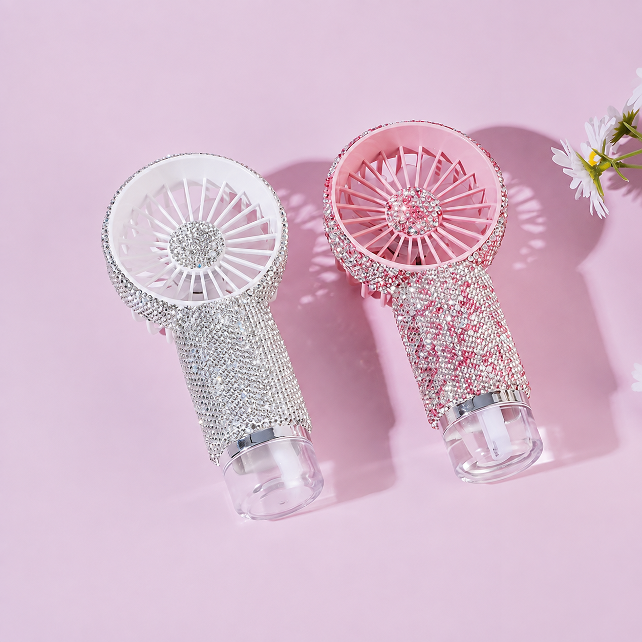 Ventilador Portátil con Nebulizador Recargable
