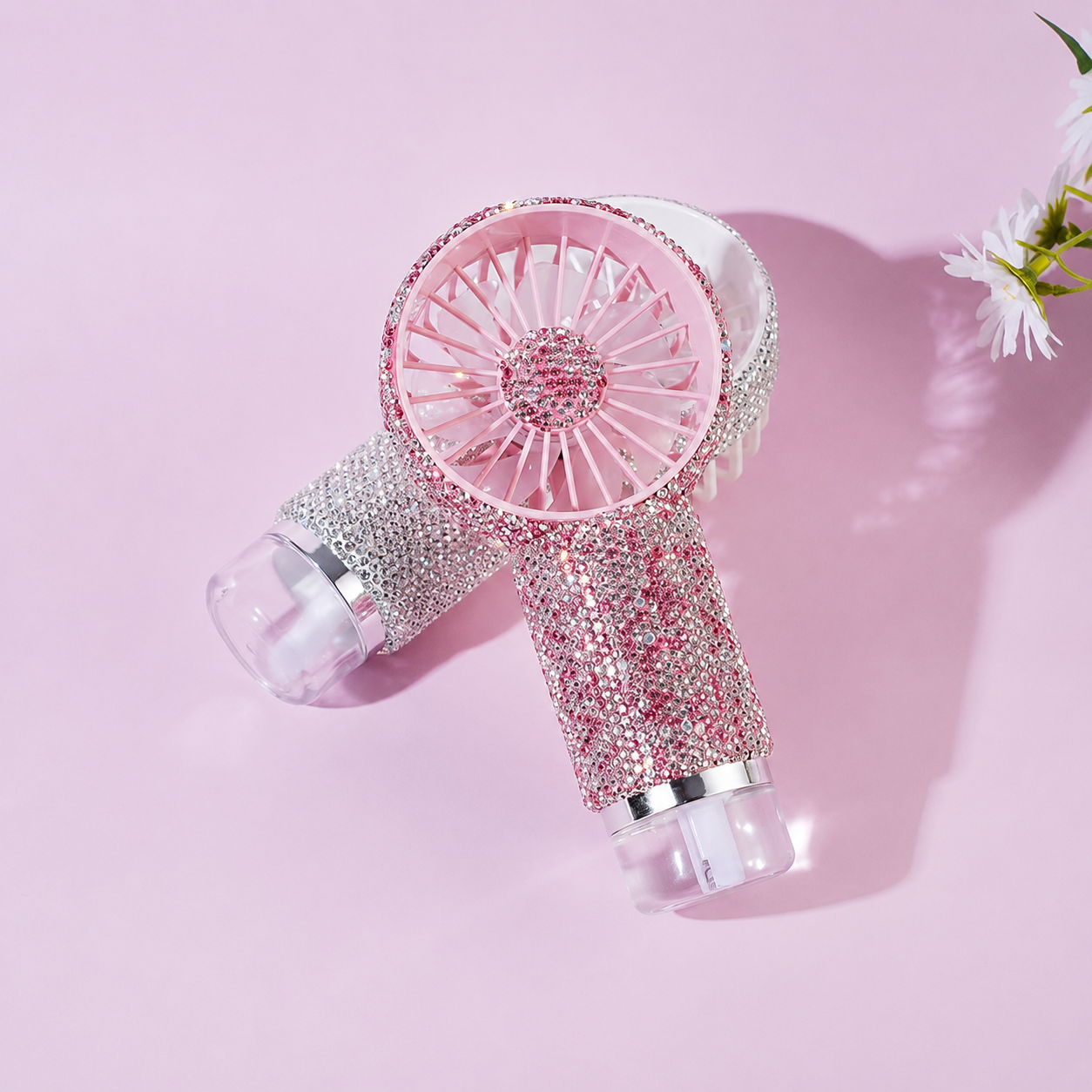 Ventilador Portátil con Nebulizador Recargable