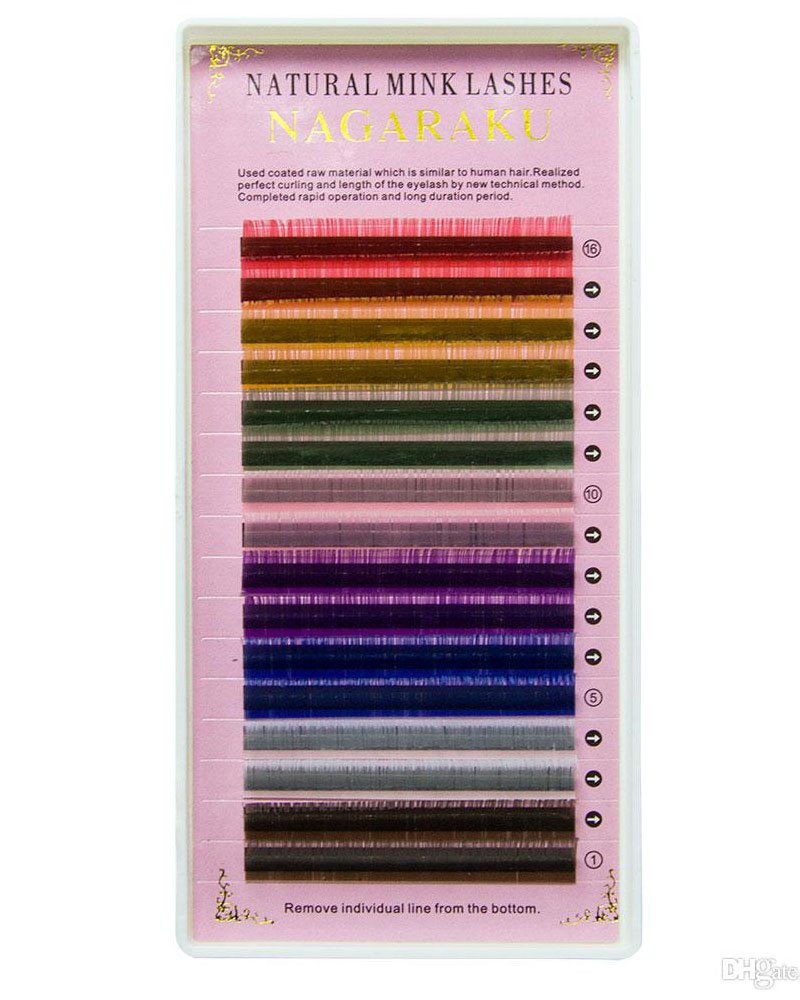Pestañas colores - MKPMU